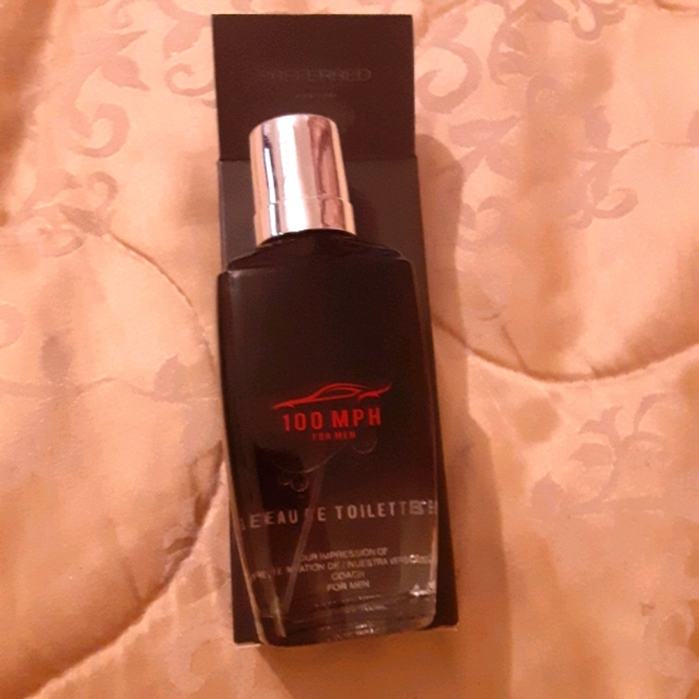 100 MPH Cologne 3.4 fl oz EDT For Men By Preferred Fragrance Spray Bottle - Picture 5 of 5